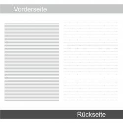 Pastellgrau gestreift - Designpapier